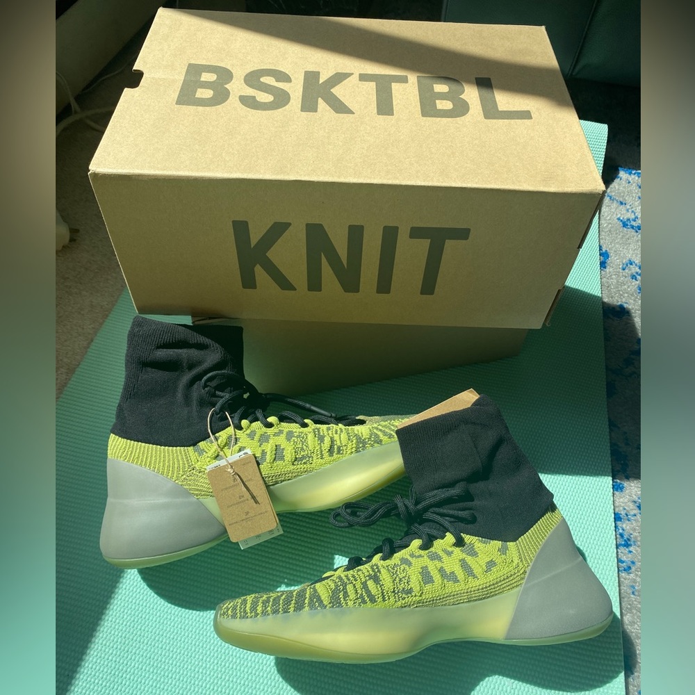 Yeezys BSKTBL Knit Sneakers